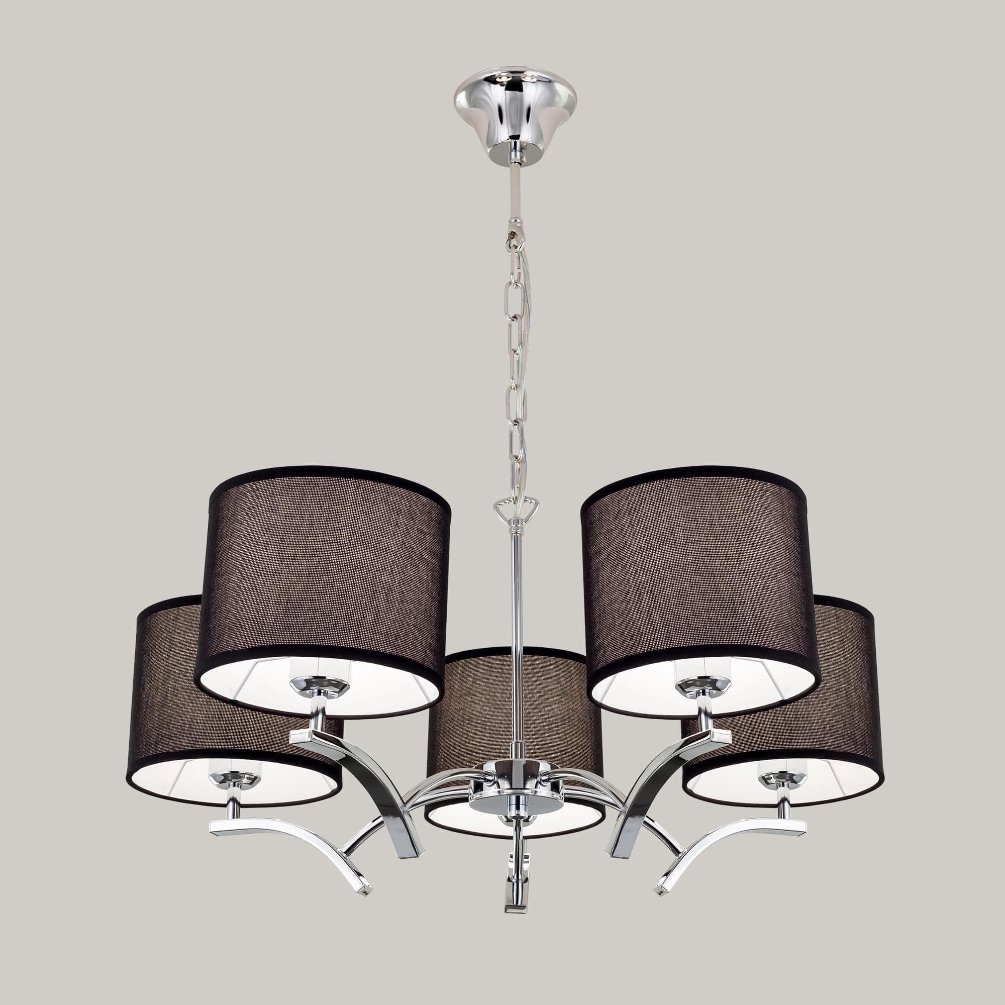 Citilux CL460152 Эвора Рондо Черный  Светильник Люстра — миниатюра 2