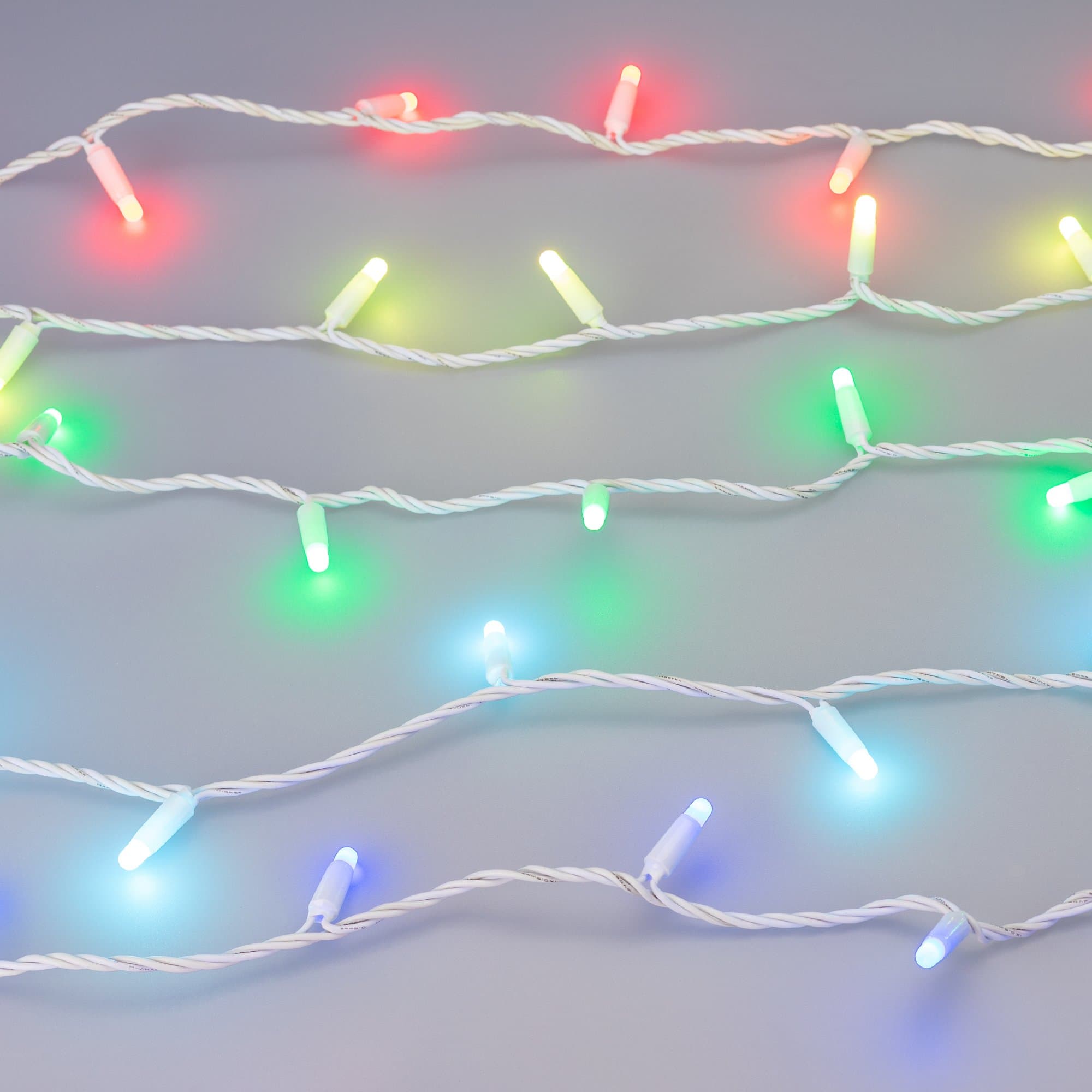 Arlight Светодиодная гирлянда ARD-STRING-CLASSIC-10000-WHITE-100LED-MILK-LIVE RGB-DMX (24V, 10W) (Ardecoled, IP65) 031748 — миниатюра 2