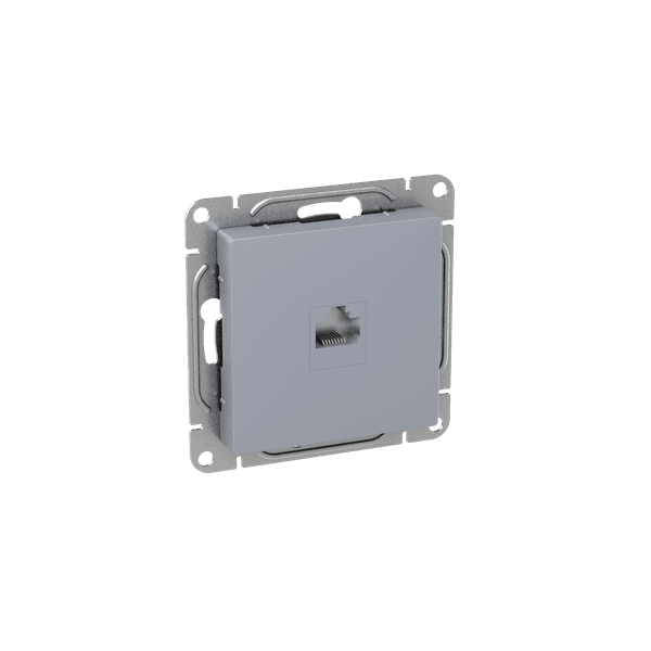 EKF Механизм розетки RJ45 (cat5), алюминий Эпика — миниатюра 2