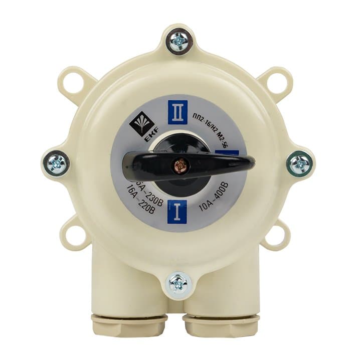 EKF PROxima Пакетный переключатель ПП 2-16/Н2 М2 пл. IP56 — миниатюра 2