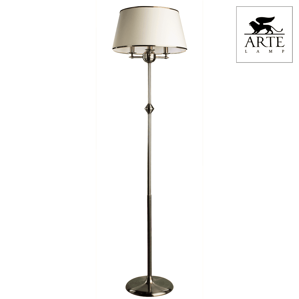 Arte Lamp Alice Бронза/Бежевый Торшер 40W E14 A3579PN-3AB — миниатюра 2