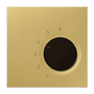 JUNG комнатный термостат, латунь Classic TRME236C