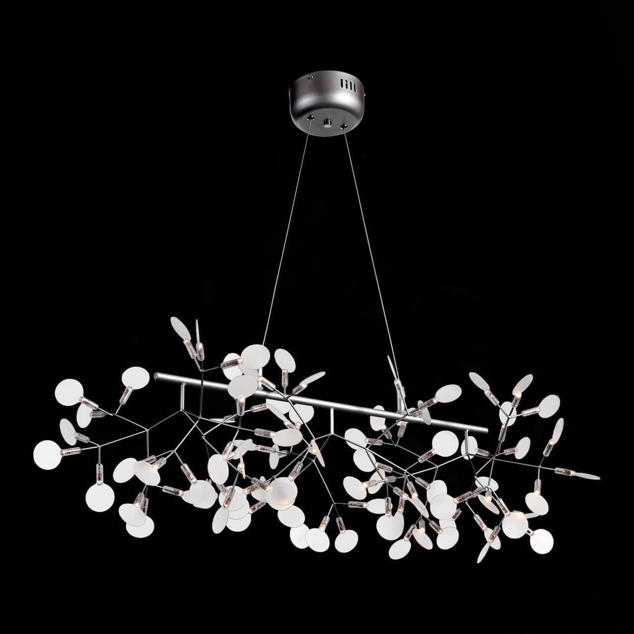 ST Luce SL379.103.81 Люстра подвесная Серебристый/Белый LED 81*0,5W 3500K — миниатюра 2