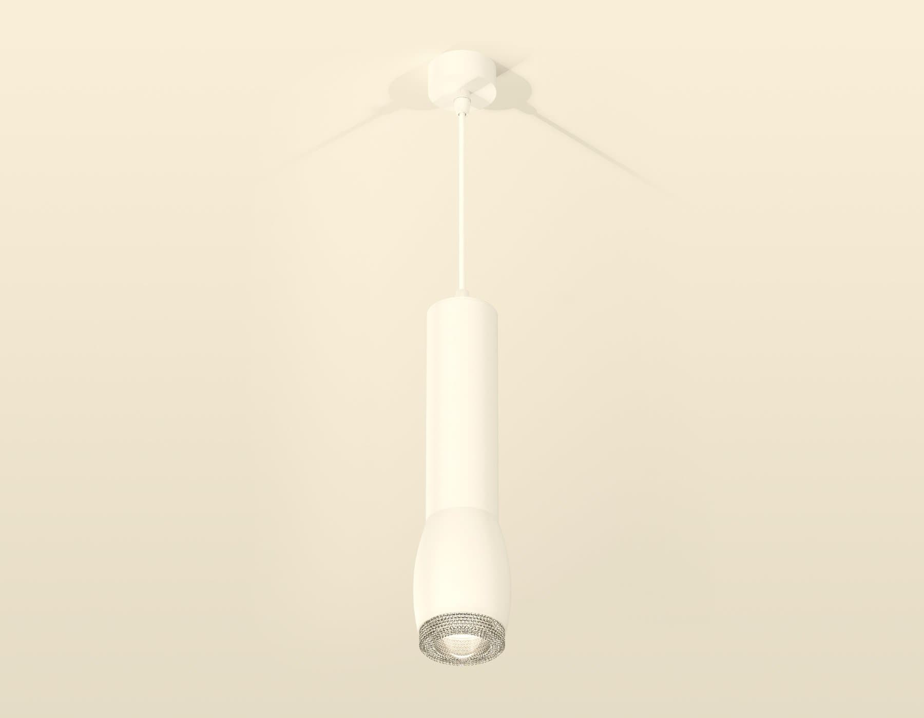 Ambrella Комплект подвесного светильника с композитным хрусталем XP1122005 SWH/CL белый песок/прозрачный MR16 GU5.3 (A2301, C6355, A2010, C1122, N7191 — миниатюра 2