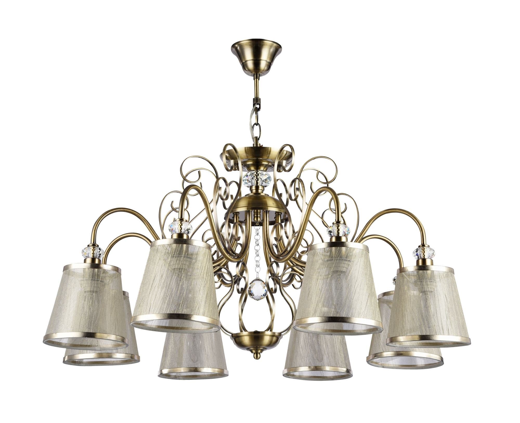 Freya Classic Driana Бронза Антик Потолочный светильник E14 40W FR2405-PL-08-BZ — миниатюра 4