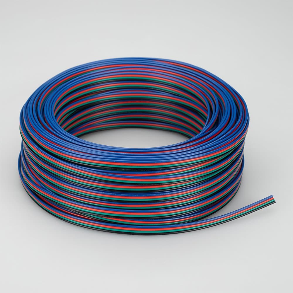 Arlight Шлейф питания ARL-18AWG-4Wire-CU 026352 — миниатюра 3