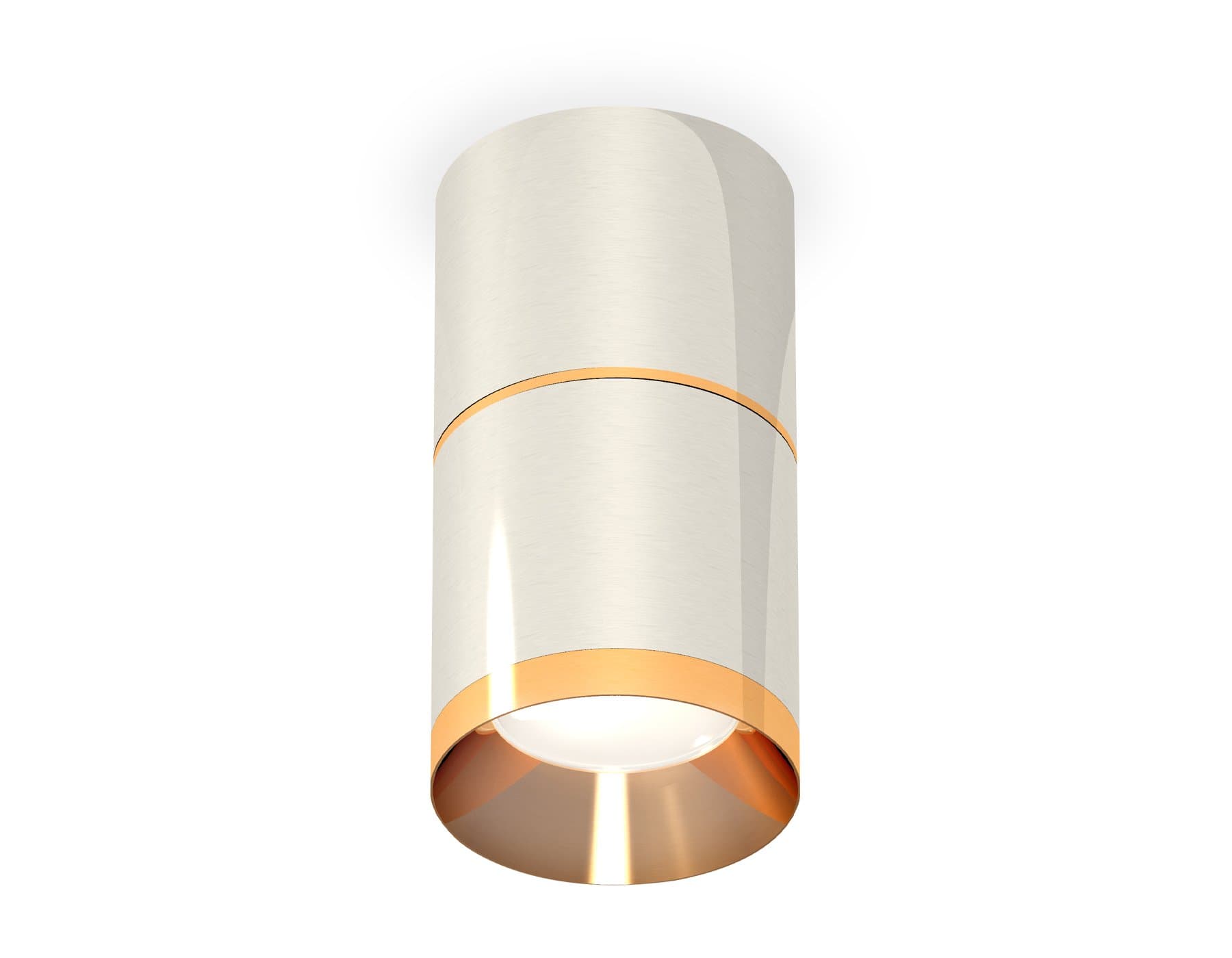 Ambrella Комплект накладного светильника XS7405061 PSL/PYG серебро полированное/золото желтое полированное MR16 GU5.3 (C7405, A2072, C7405, N7034) — миниатюра 1