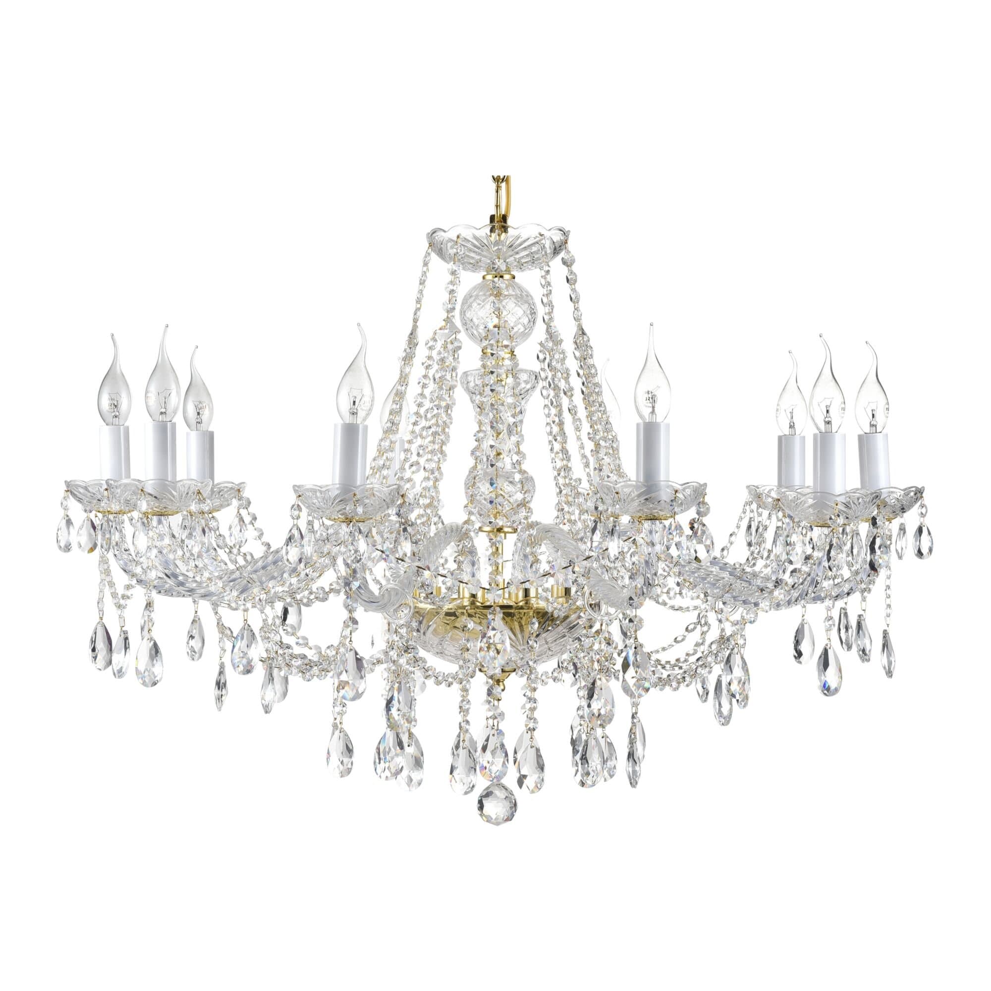 Maytoni Royal Classic Beatrix Золото Люстра 10xE14 60W DIA019-10-G — миниатюра 4