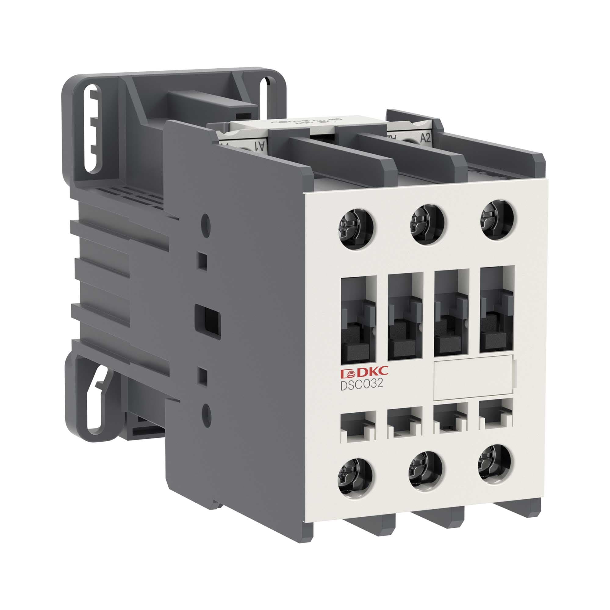 DKC Магнитный контактор YON DSC032 32A 15кВт AC3 3P кат.24В DC — миниатюра 1