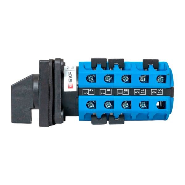 EKF Переключатель кулачковый ПК-1-103 25А 3P «0-1-2-3» IP65 — миниатюра 5