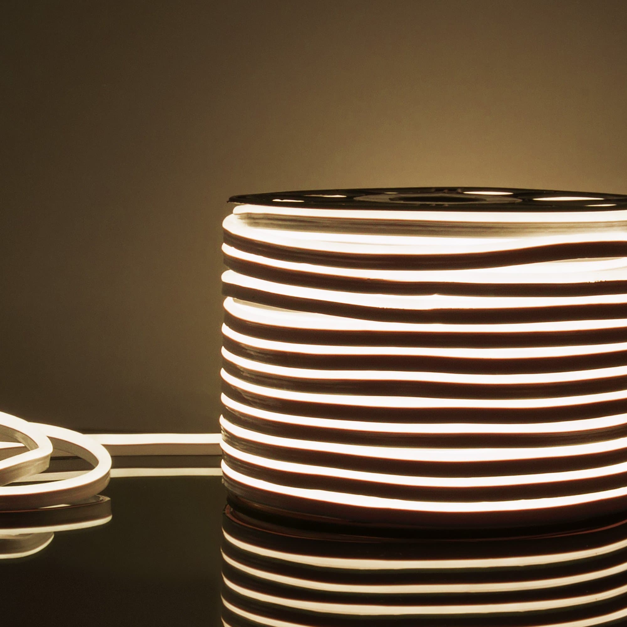 Elektrostandard LS001 220V / Лента светодиодная Гибкий неон 9.6W 120Led 2835 IP67 4200K односторонний дневной белый, 50 м a052994