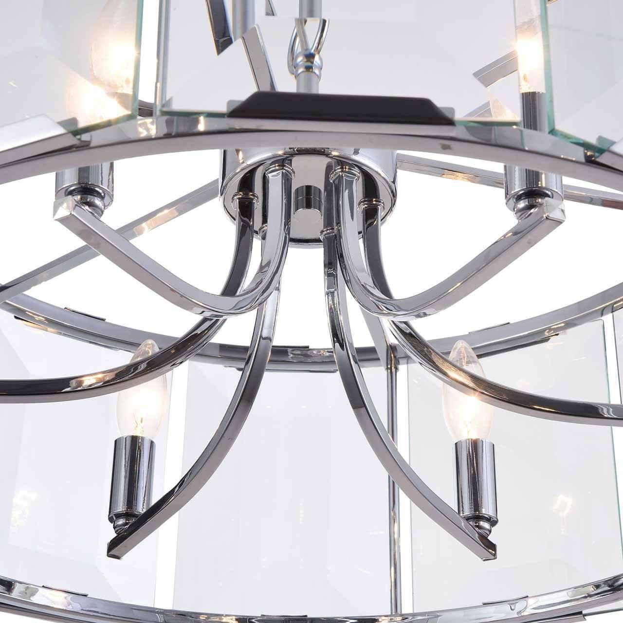 Maytoni Modern Cerezo Никель Подвес 6xE14 40W MOD202PL-06N — миниатюра 10
