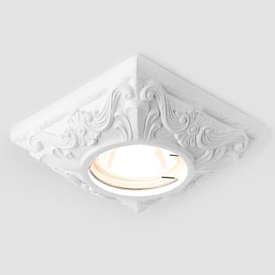 Ambrella Встраиваемый точечный светильник D2960 W белый гипс MR16