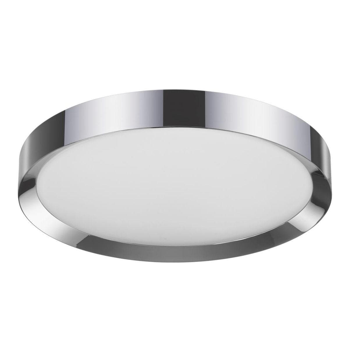 Odeon Light 4947/60CL WALLI ODL22 512 хром/белый/пластик Настенно-потолочн.светильн. пульт ДУ LED 60W пульт ДУ 4000K LUNOR — миниатюра 1