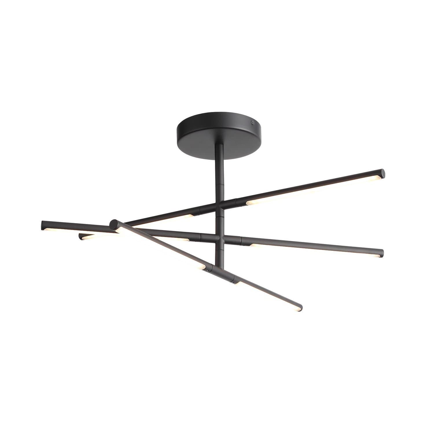 ST Luce SL1580.403.03 Светильник потолочный Черный/Белый LED 3*12W — миниатюра 1