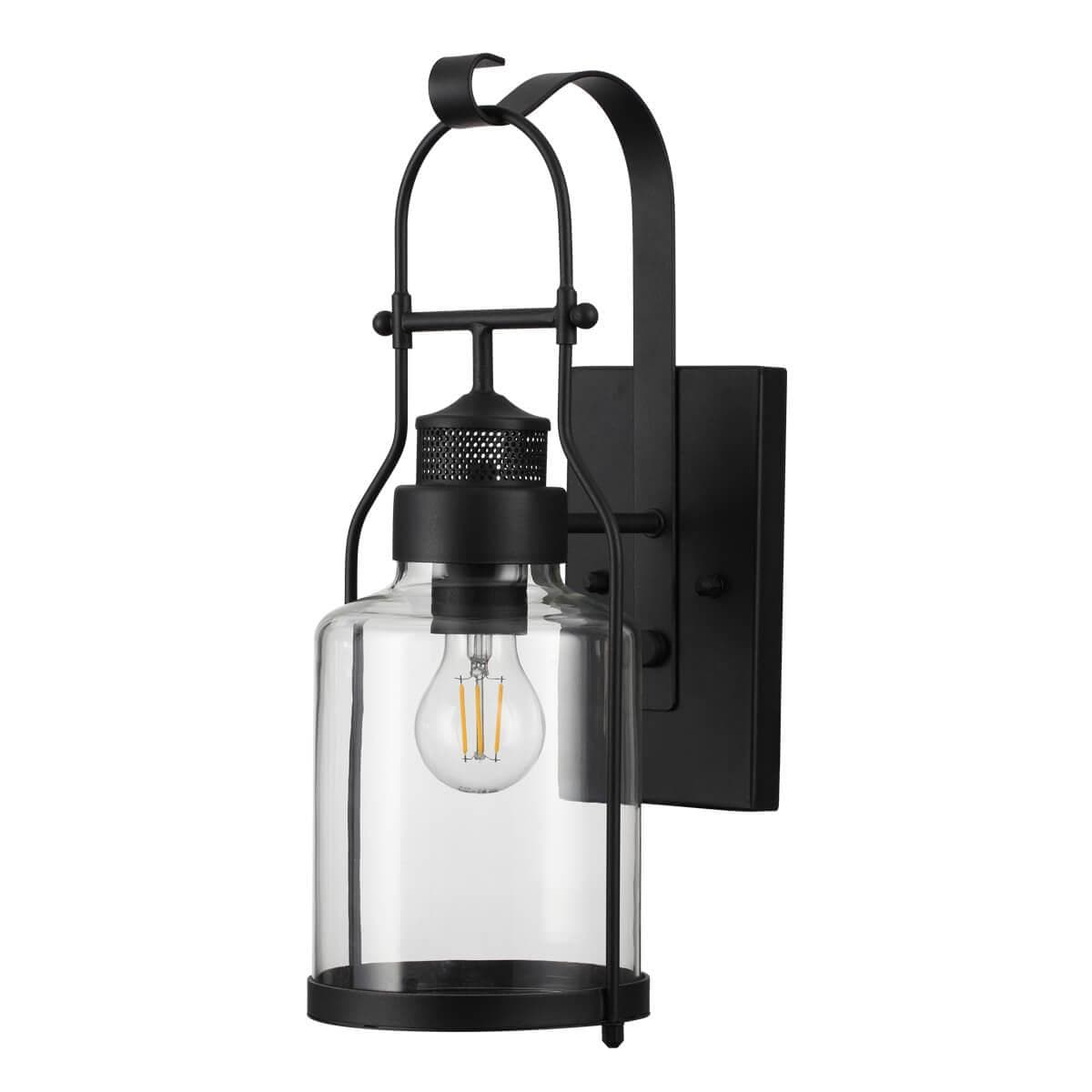 Odeon Light 4835/1W NATURE ODL21 569 черный/стекло Ландшафтный настенный светильник E27 1*60W IP44 KALPI — миниатюра 2