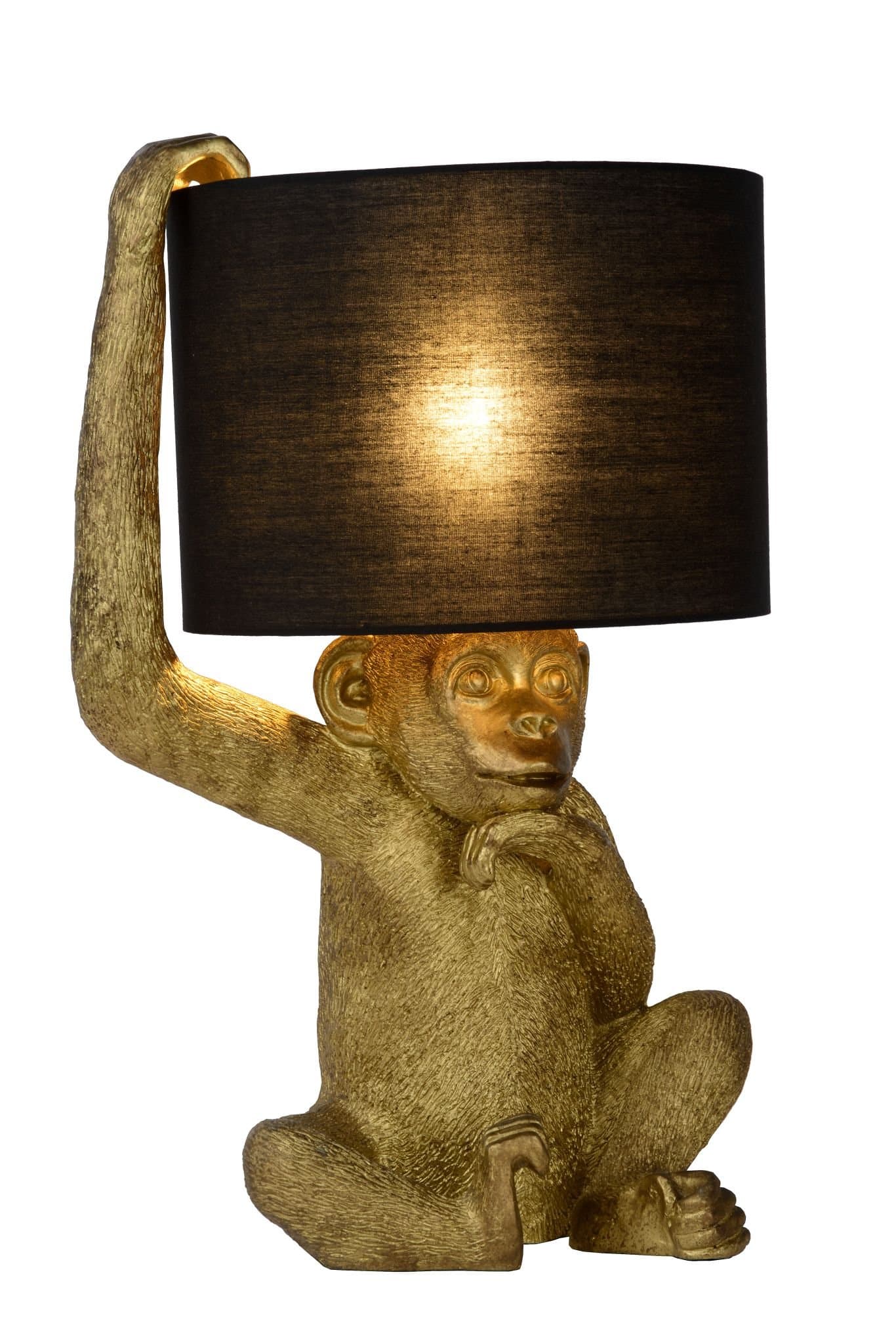 Lucide EXTRAVAGANZA CHIMP Черный Настольная лампа 10502/81/30 — миниатюра 2