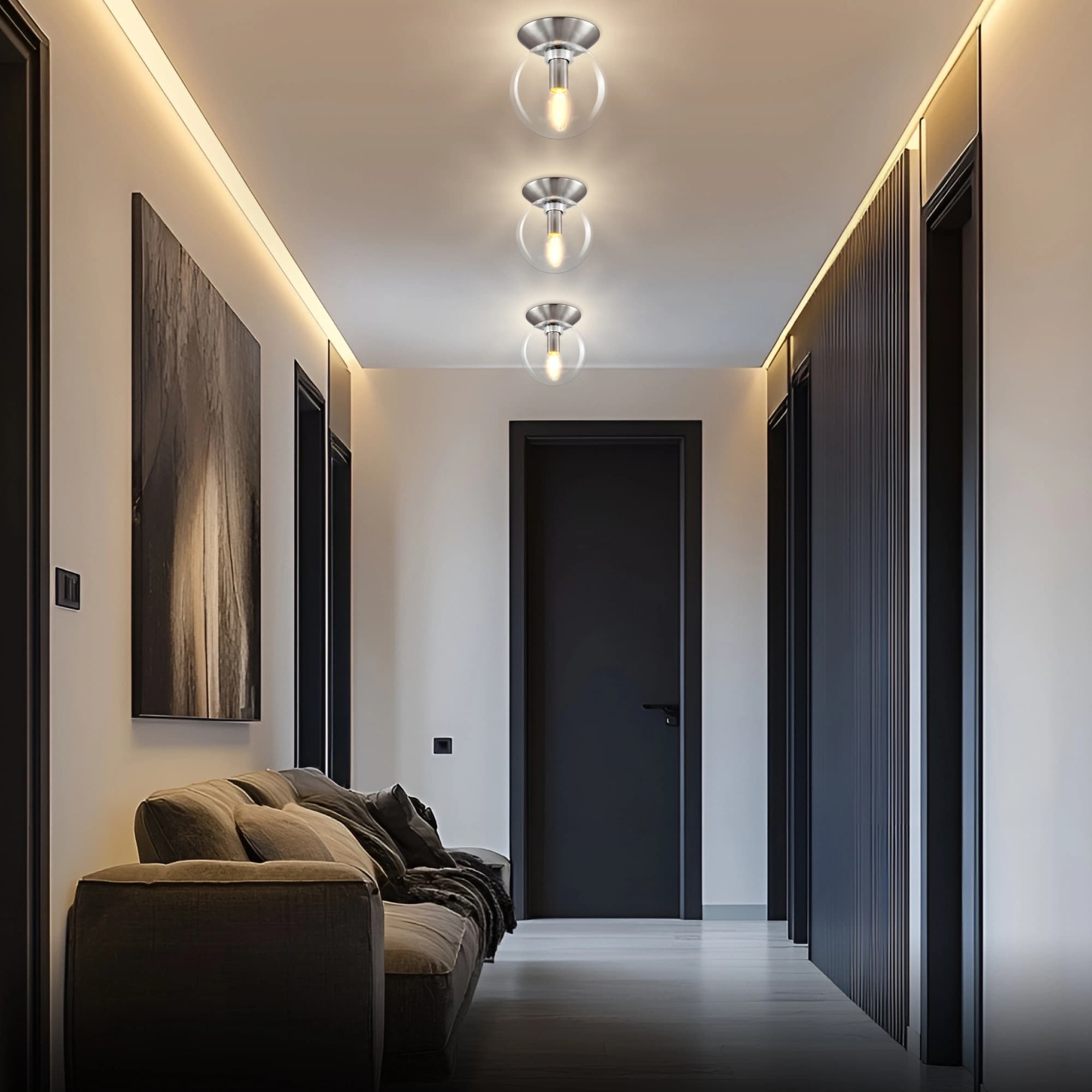 CITILUX CL102511 Томми Хром Матовый Светильник Настенно-Потолочный — миниатюра 10