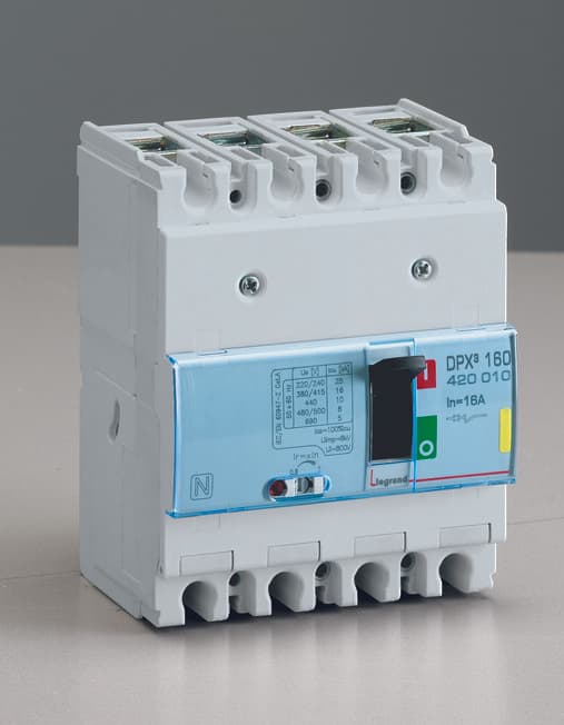 Legrand DPX3 160 Автоматический выключатель 4P 16А 16kA 420010 — миниатюра 2
