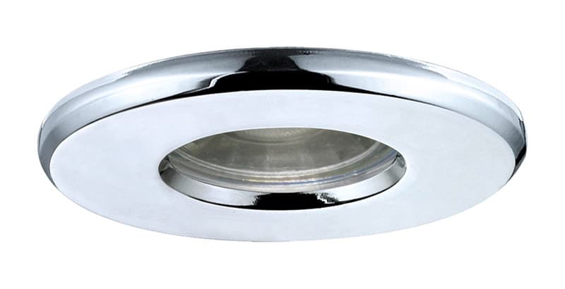 Eglo 94975 Светодиодный встраиваемый светильник IGOA, 1x3,3W (GU10), Ø85, IP44, литой металл, хром