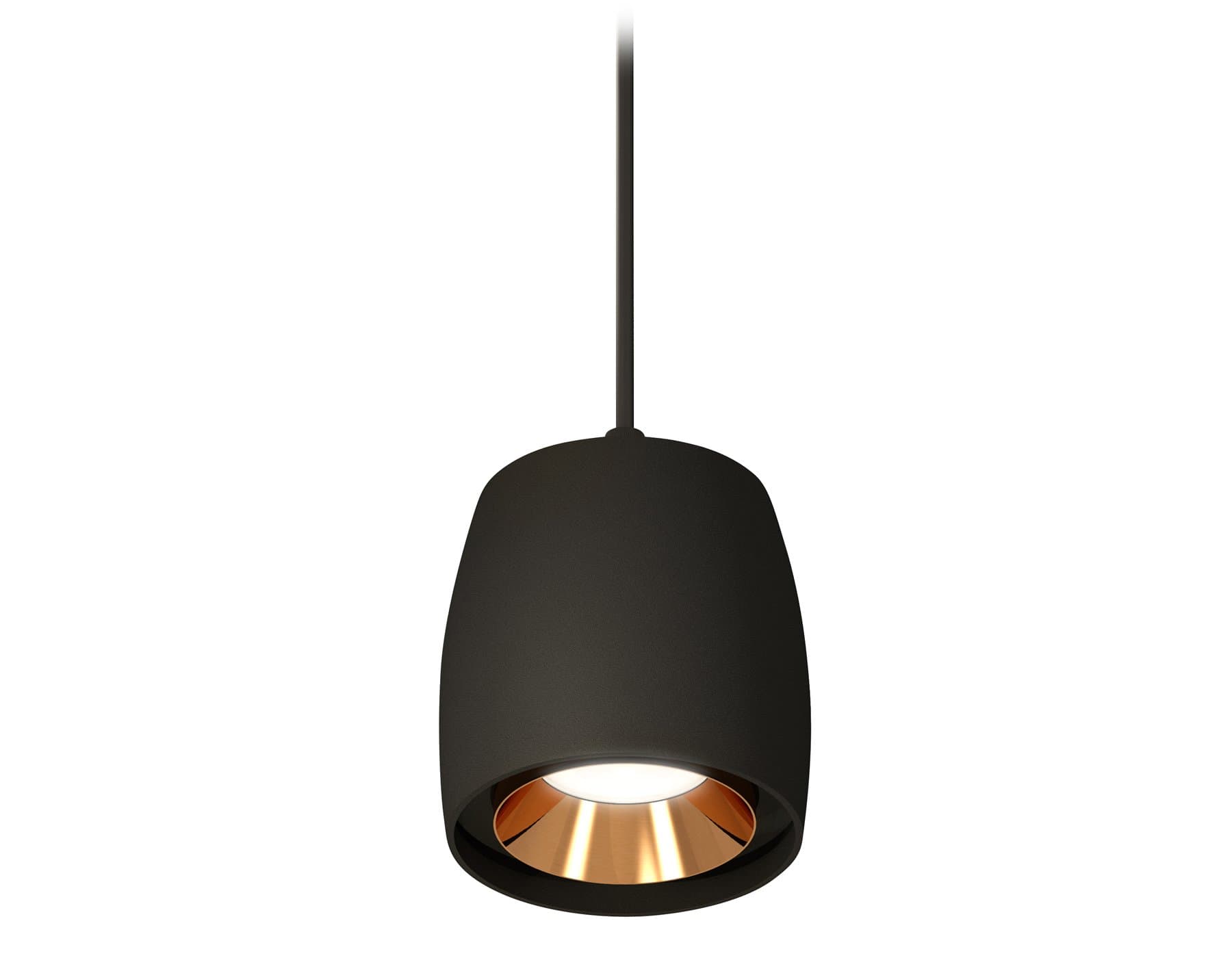 Ambrella Комплект подвесного светильника XP1142001 SBK/PYG черный песок/золото желтое полированное MR16 GU5.3 (A2302, C1142, N7034) — миниатюра 1