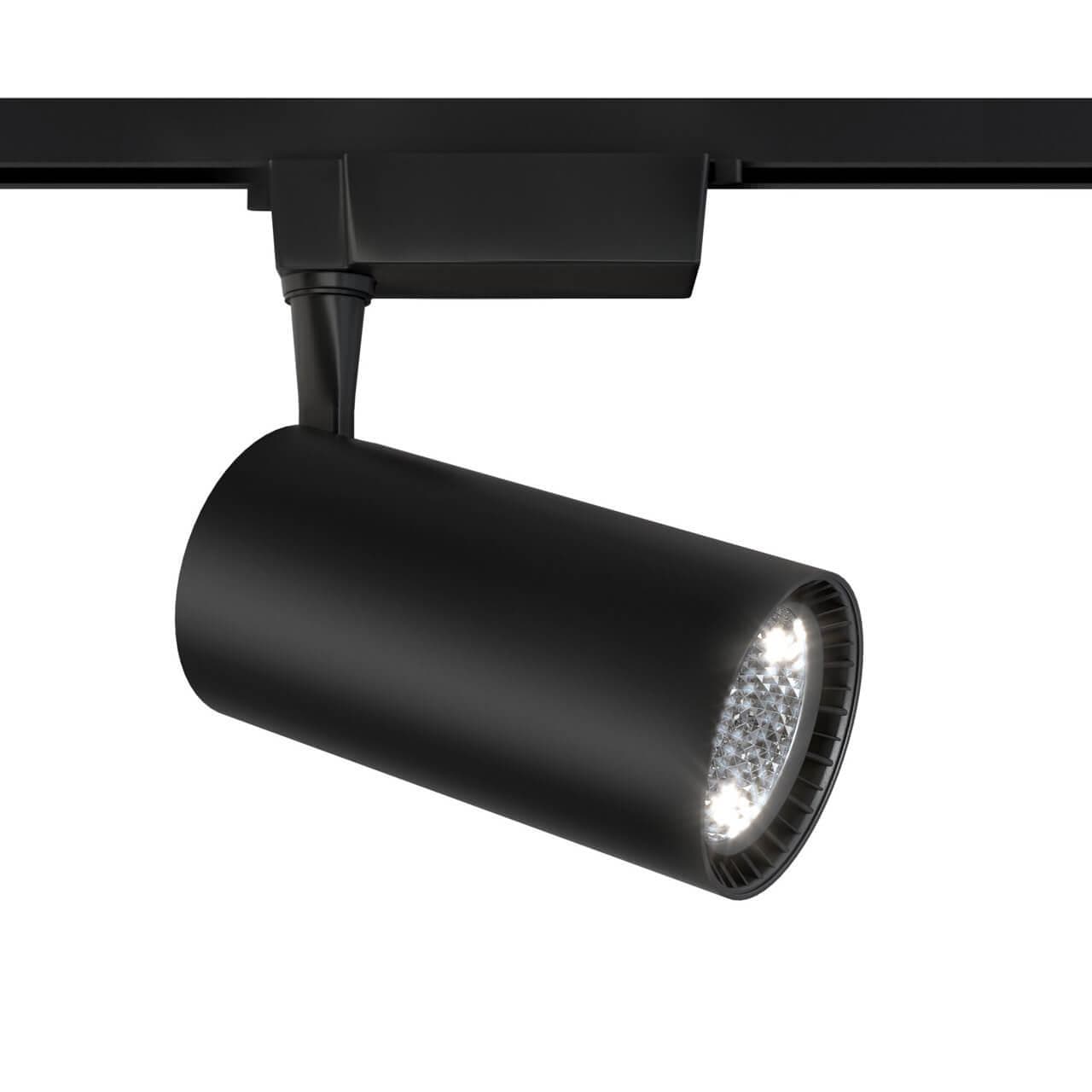 Maytoni Single phase track system Track lamps Черный Трековый светильник TR003-1-40W4K-B — миниатюра 1