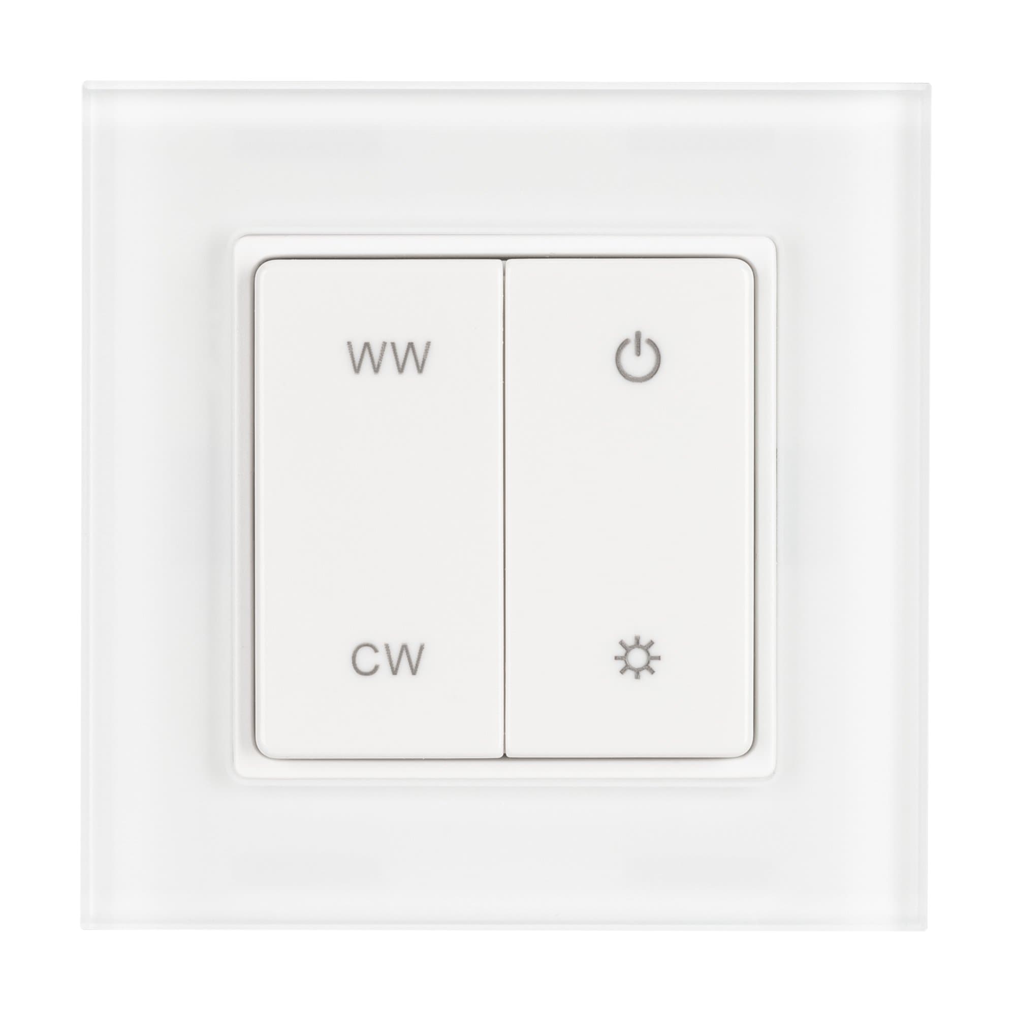 Arlight Панель SMART-P49-MIX-G-SUF (3V, 1 зона, Knob, 2.4G) (Пластик) 032985 — миниатюра 2