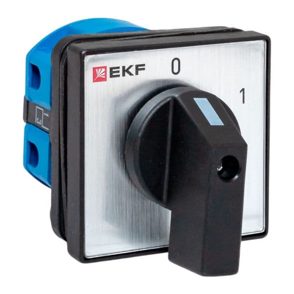 EKF Переключатель кулачковый ПК-1-12 25А 2P «0-1» IP65 — миниатюра 1