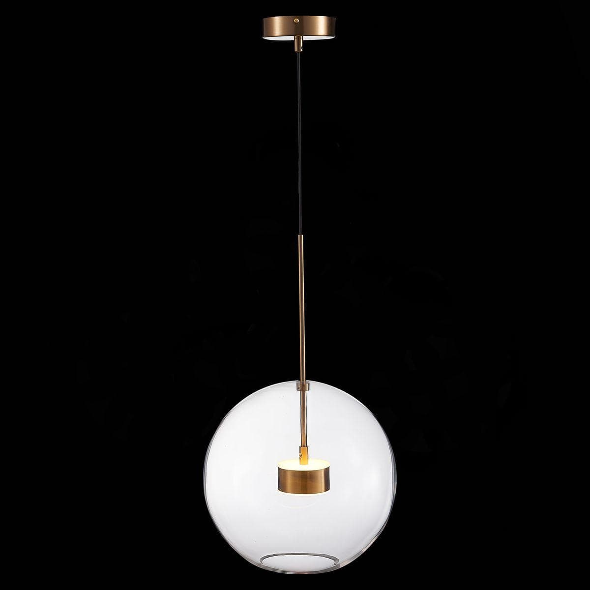 ST LUCE SL1133.233.01 Светильник подвесной ST-Luce Латунь/Прозрачный LED 1*14W — миниатюра 3