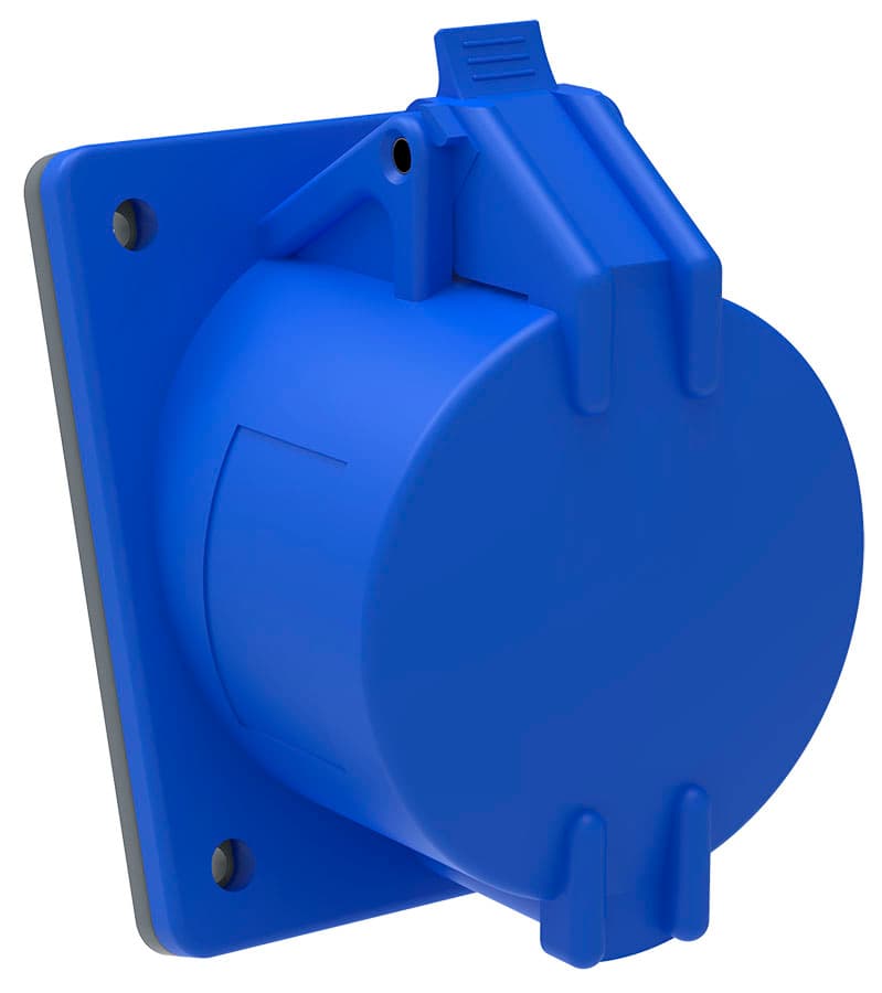 IEK Розетка встраиваемая ССИ-423 32А-6ч/200-250В 2Р+PЕ IP44 MAGNUM