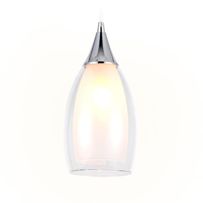 Ambrella Подвесной светильник TR3542 CH/CL хром/прозрачный E14 max 40W D130*1000 — миниатюра 2