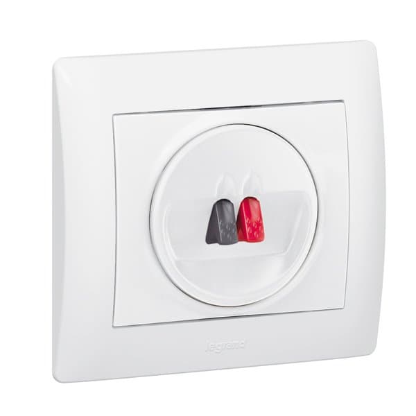 Legrand Galea Life Белый Накладка аудиорозетки 1-ой 771000 — миниатюра 1