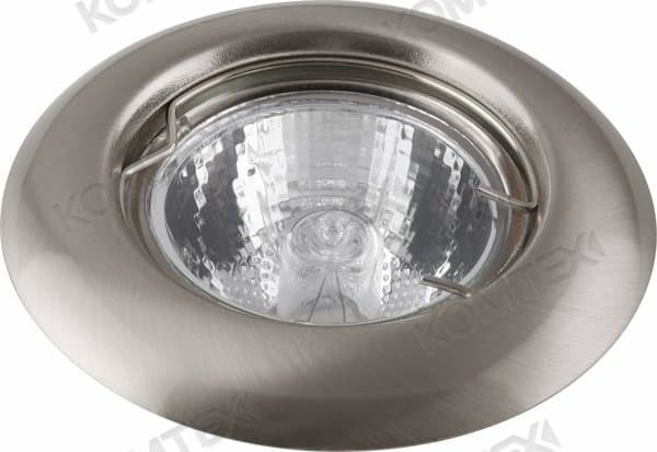 Comtech Sirius Светильник галогеновый встраиваемый HR51 1x50W GU5.3 никель P00252/L