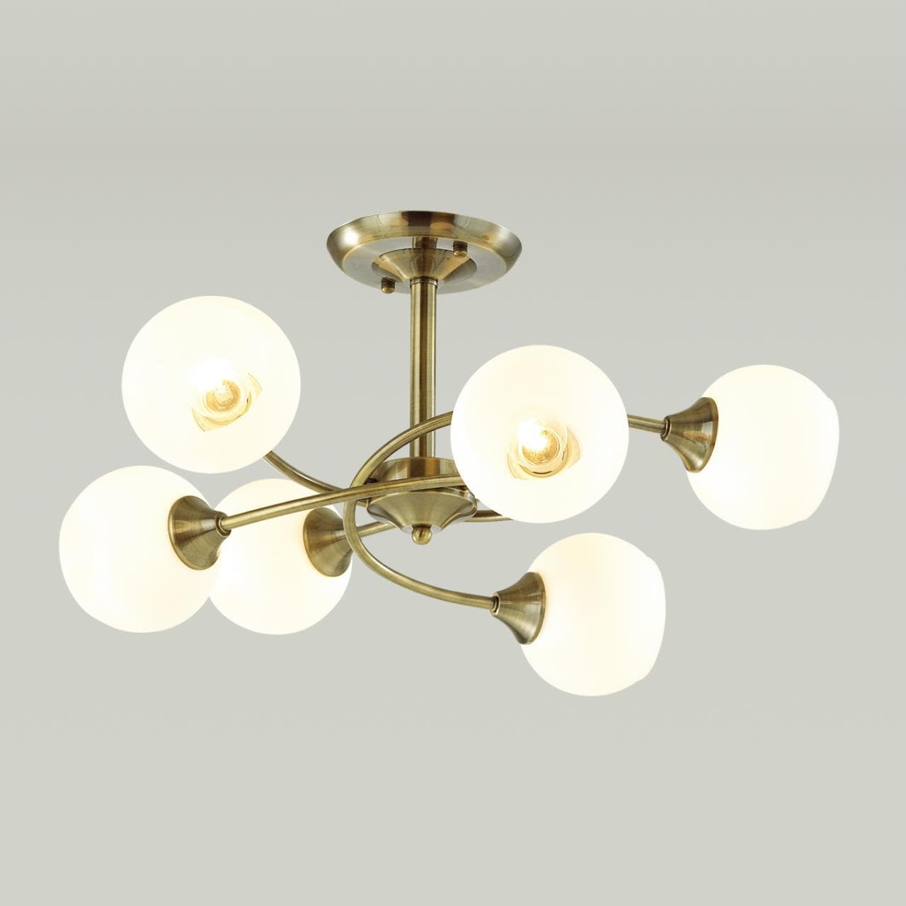 Lumion 4537/6С COMFI LN21 052 античная бронза Люстра потолочная E27 6*60W 220V DANIELLA 4537/6C — миниатюра 4