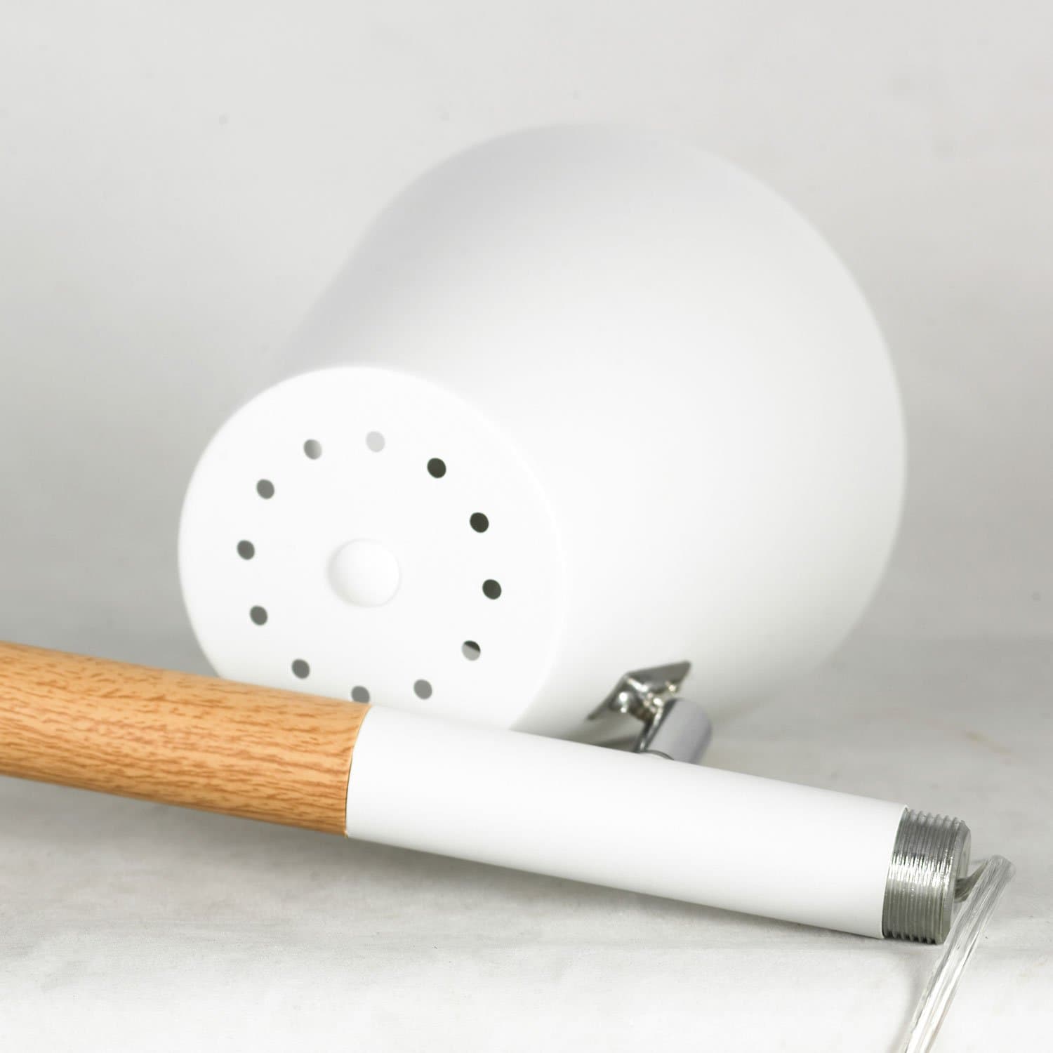 Lussole LGO Торшер металл белый/сосна LSP-0628 — миниатюра 4