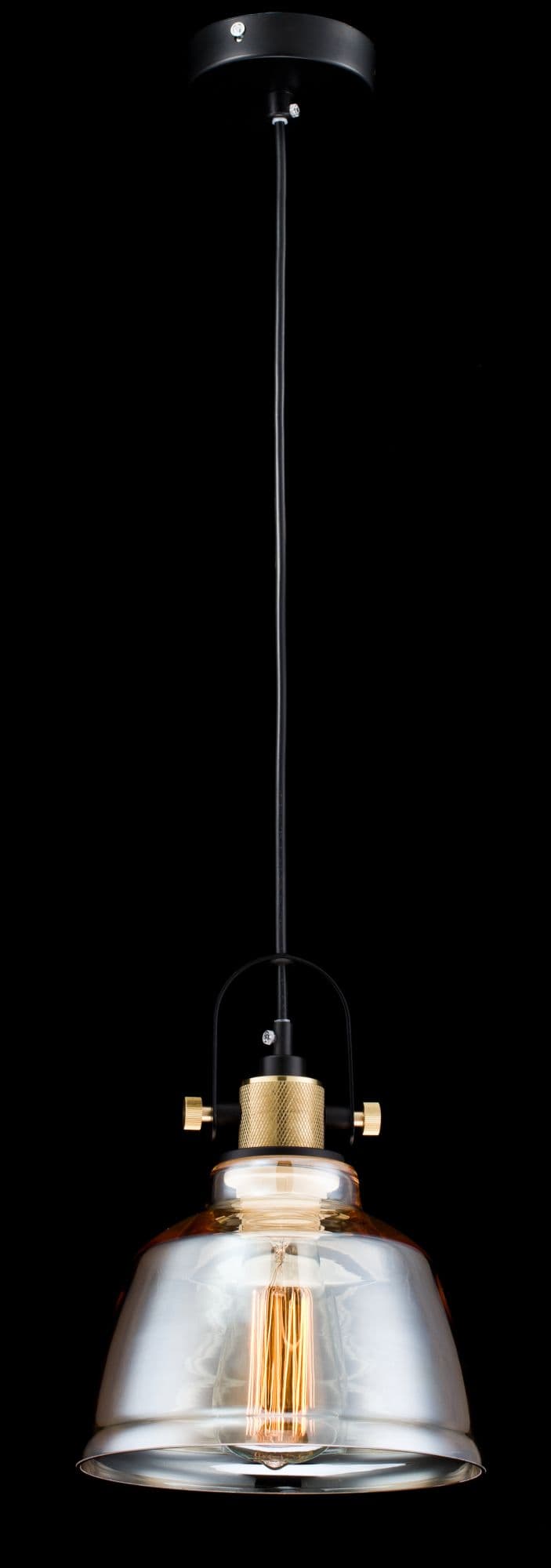 Maytoni Loft Irving Черный Подвес 1xE27 40W T163-11-R — миниатюра 2