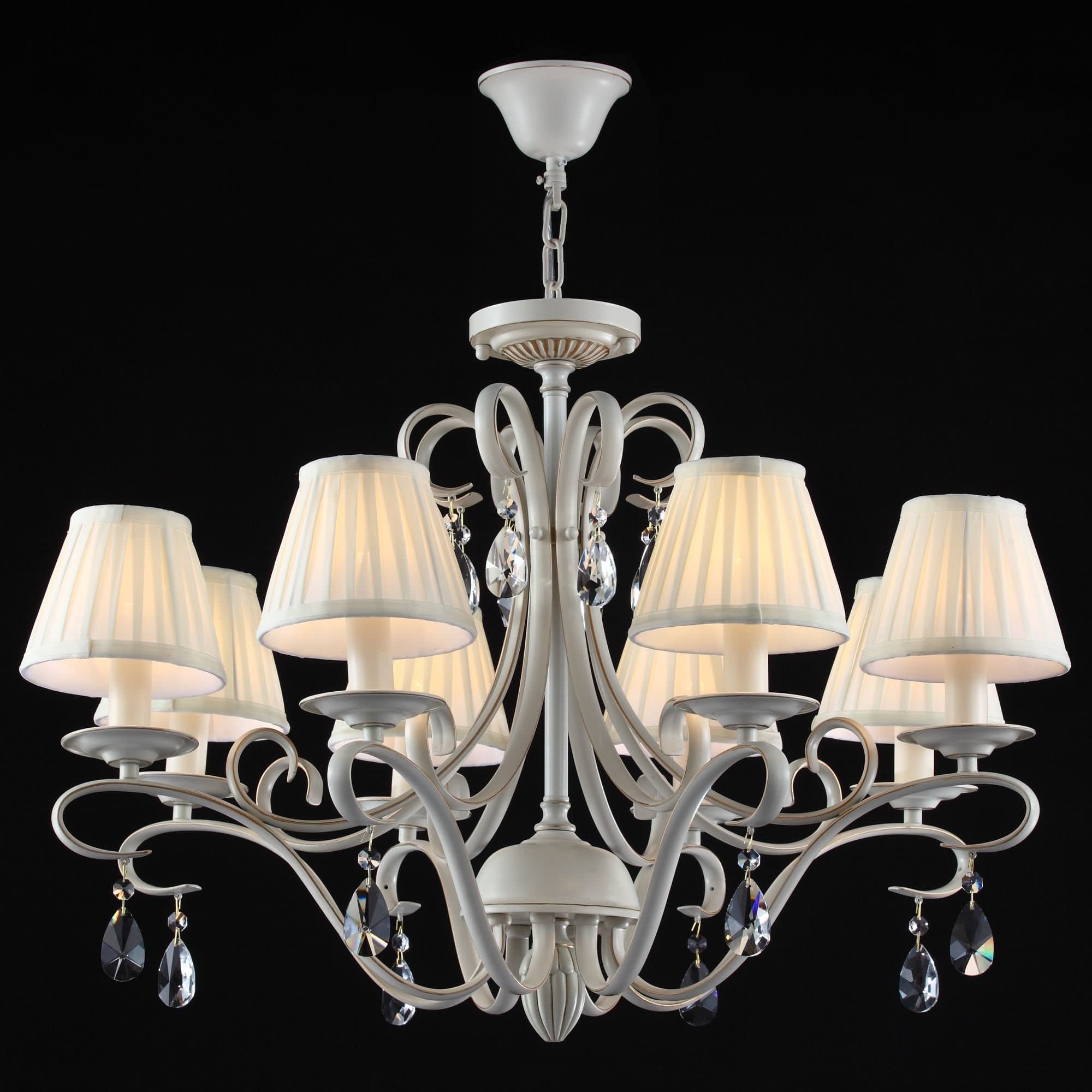 Maytoni Elegant Brionia Бежевый Люстра 8xE14 40W ARM172-08-G — миниатюра 2