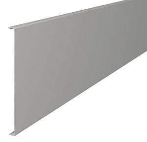 OBO Bettermann Крышка кабель-канала WDK 210x2000 мм, ПВХ серый RAL7030 6022774 — миниатюра 2