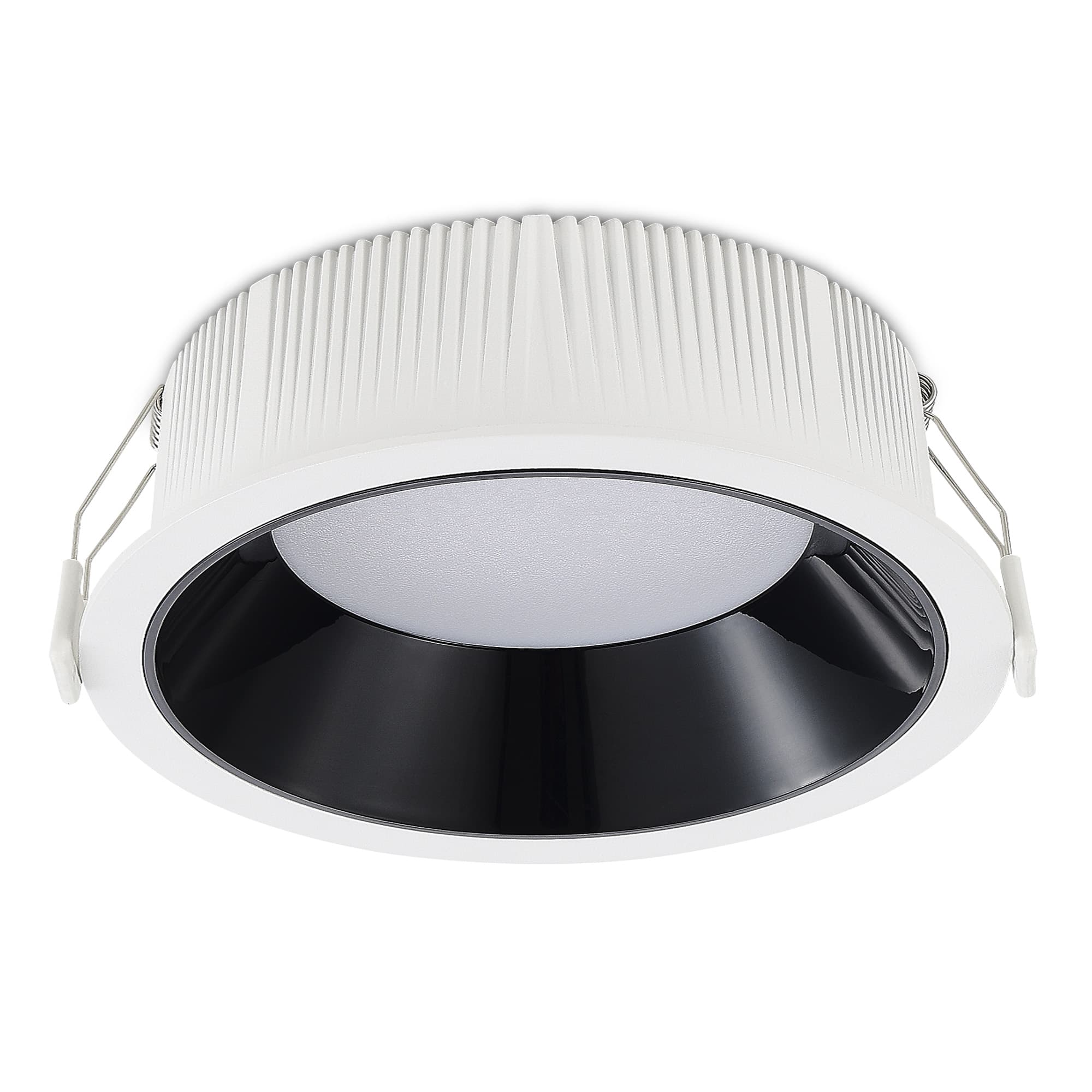 ST LUCE ST755.438.18 Св-к встр. Черный LED 1*18W 3000K 1 620Lm Ra80 120° IP20 D160xH60 100-240V