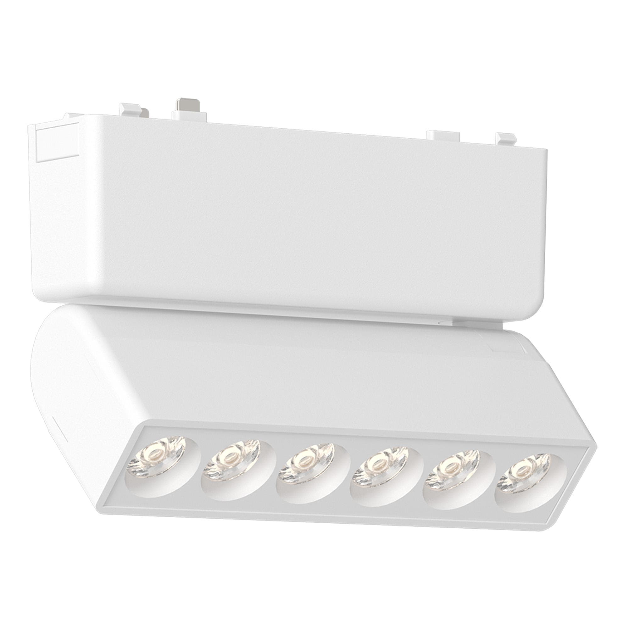 ST LUCE ST675.546.06 Магнитный трековый светильник Белый LED 1*6W 4000K 360Lm Ra>90 >90 IP20 L122xW26xH83 48V