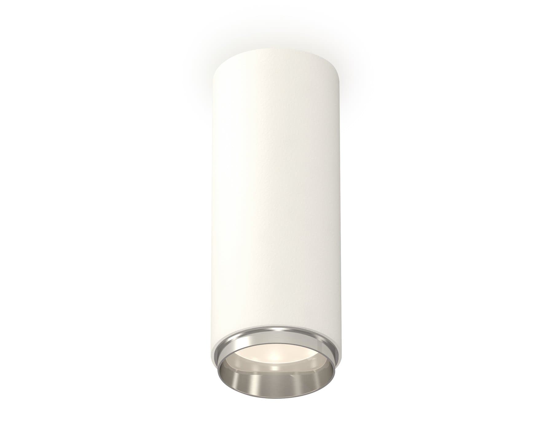Ambrella Комплект накладного светильника XS6342003 SWH/PLS белый песок/серебро полированное MR16 GU5.3 (C6342, N6122) — миниатюра 1