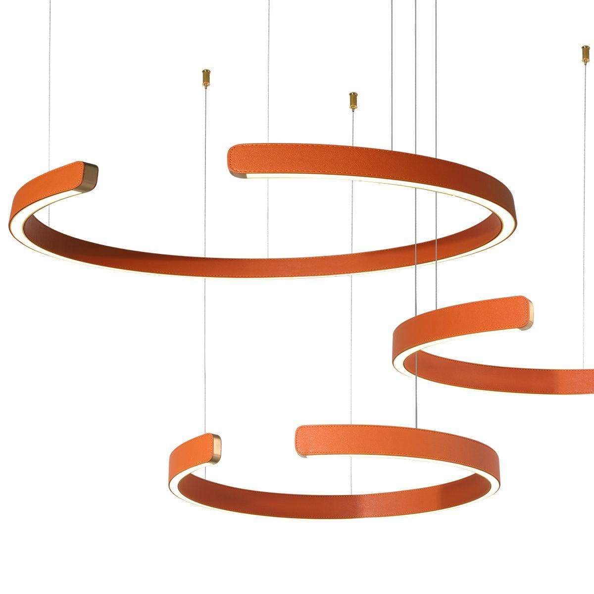 LOFT IT 10025/3 Orange Светильник подвесной Ring, шт — миниатюра 3