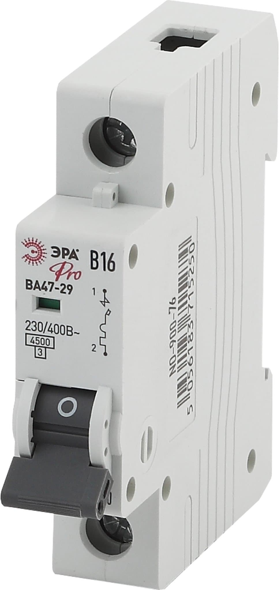 ЭРА NO-900-76 Pro Автоматический выключатель ВА47-29 1P 16А кривая B