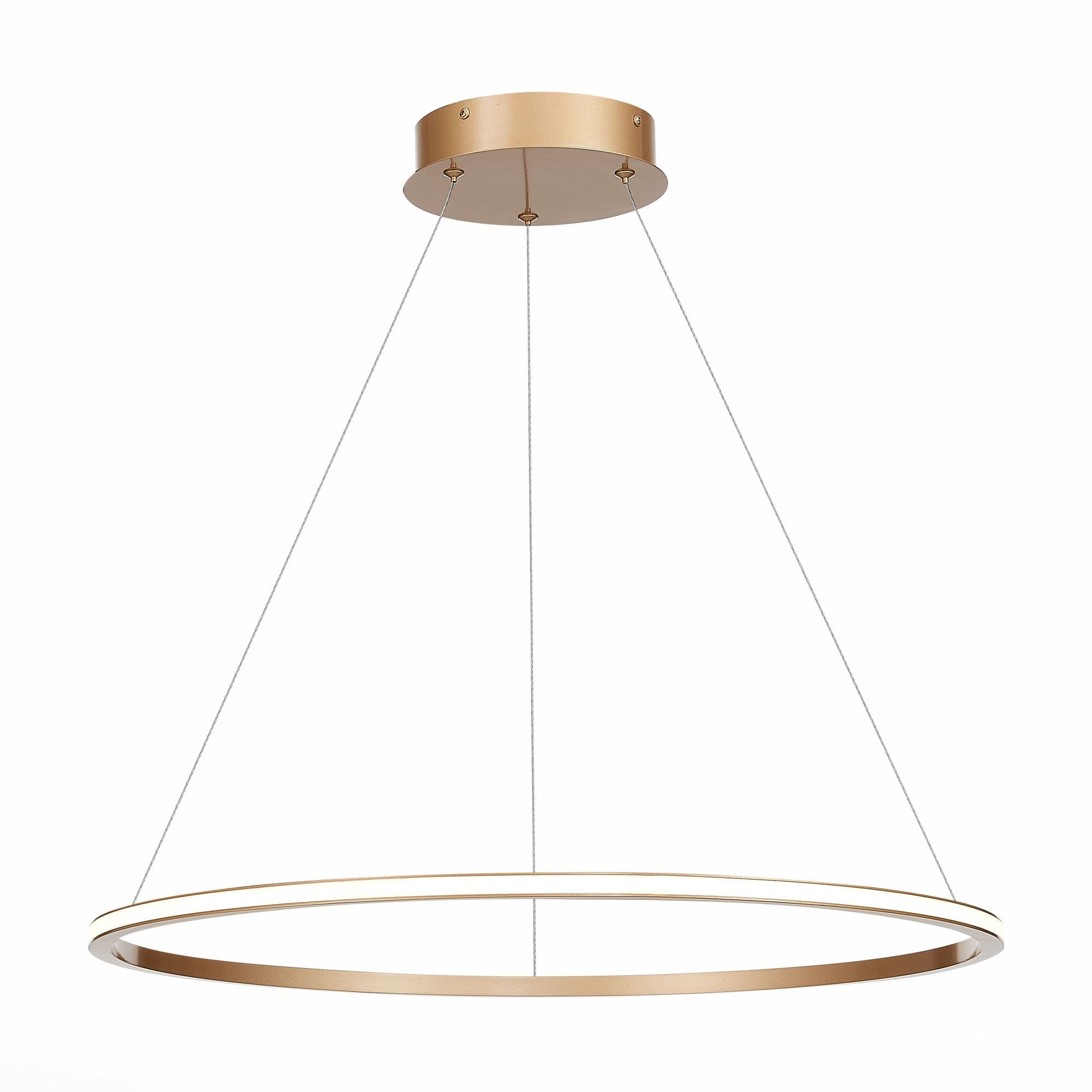 ST LUCE ST604.243.34 Светильник подвесной Золотистый/Белый LED 1*34W 4000K