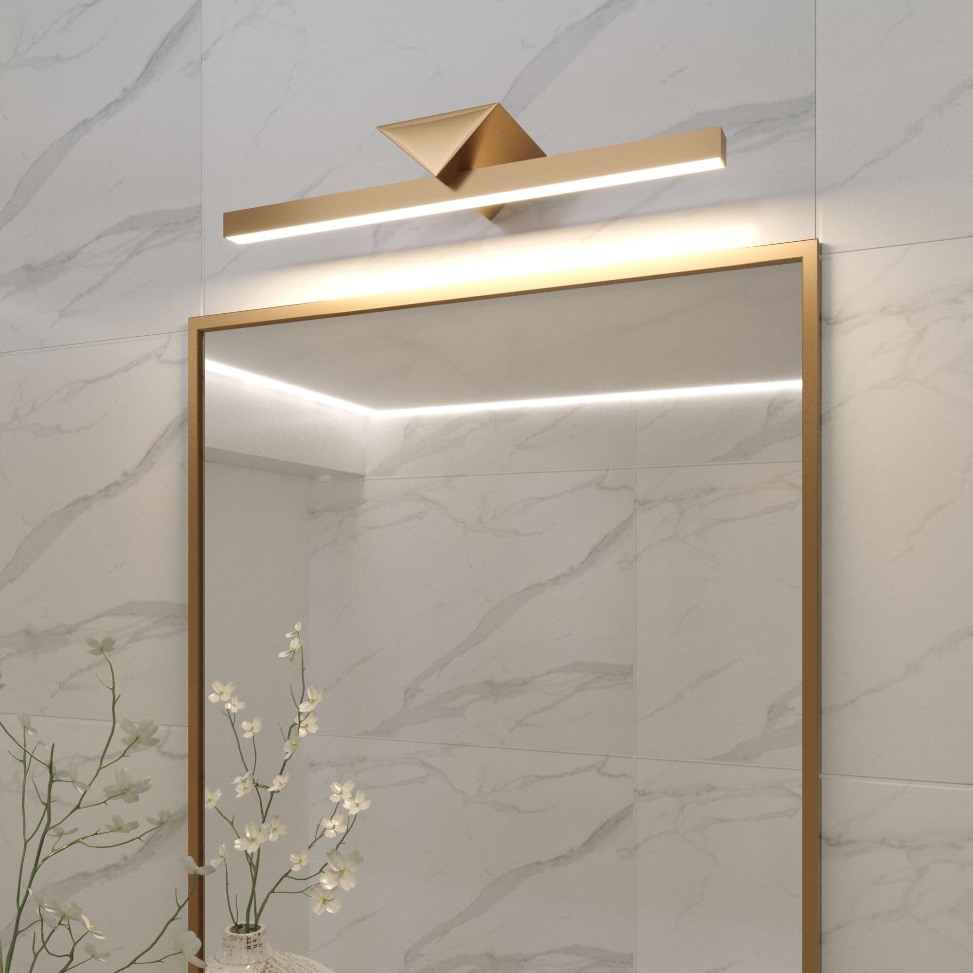 Elektrostandard 40115/LED / Светильник настенный светодиодный Delta LED золото a058169 — миниатюра 2