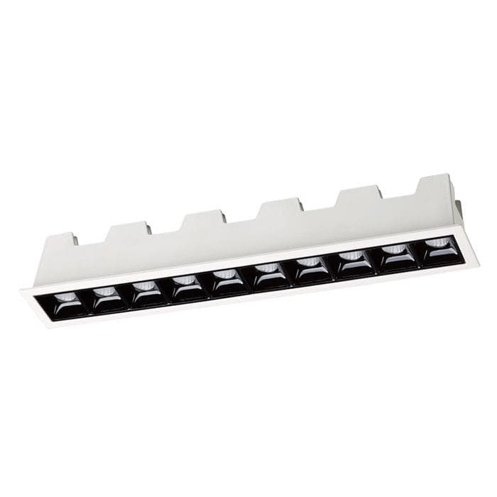 Novotech 357622 NT18 148 белый/черный Встраиваемый светильник IP20 LED 3000K 20W 160-265V ANTEY