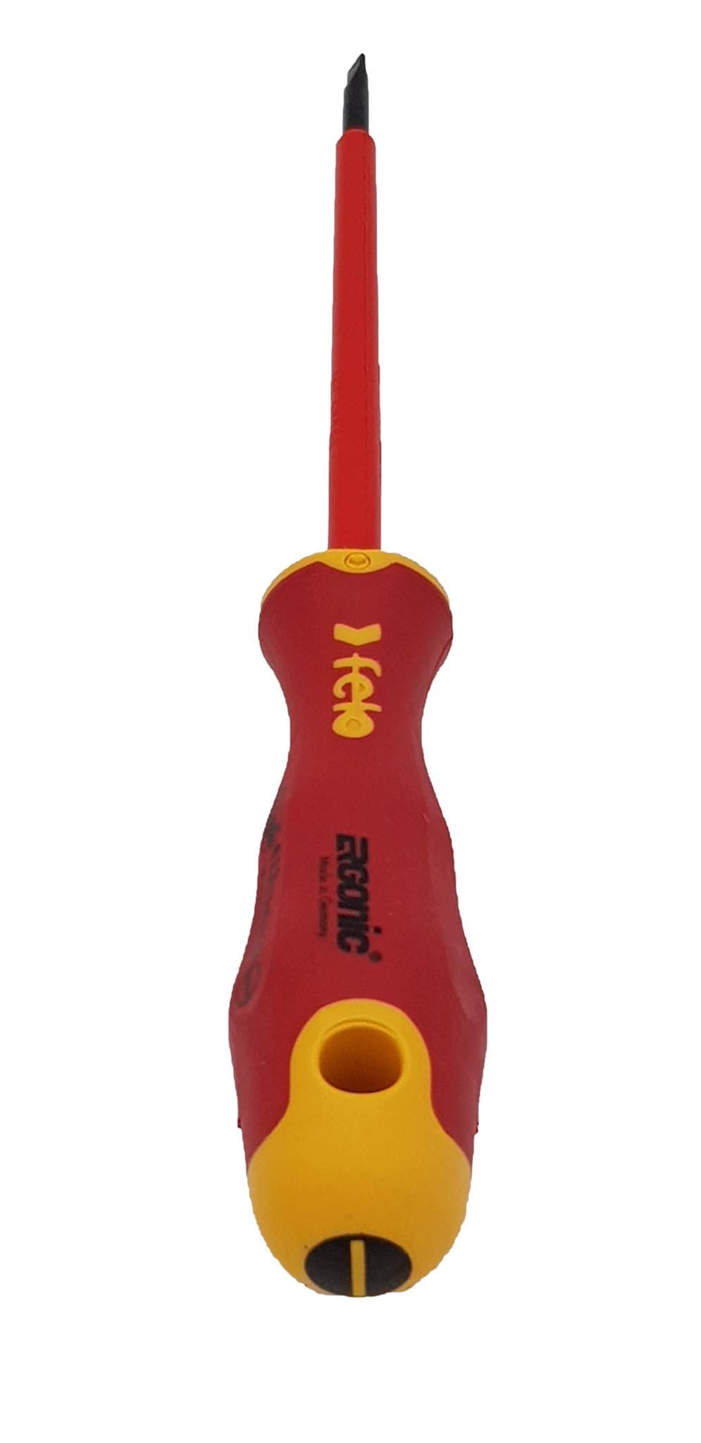 Felo Отвертка диэлектрическая Ergonic плоская шлицевая 3,5X0,6X100 41303590