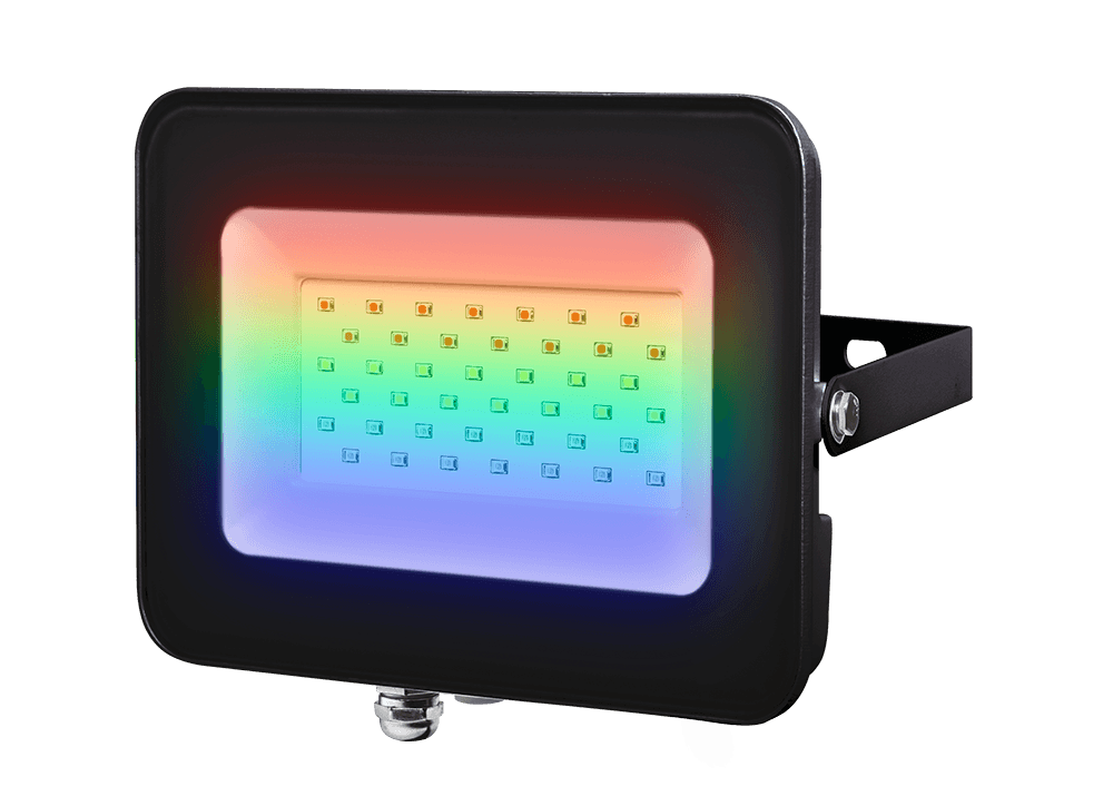 Jazzway PFL- 30W RGB BL IP65 Прожектор Черный .5016408 — миниатюра 2