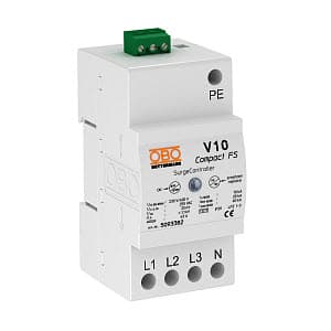 OBO Bettermann УЗИП для силовых сетей 3+NPE (Класс II+III) 5093382 — миниатюра 2