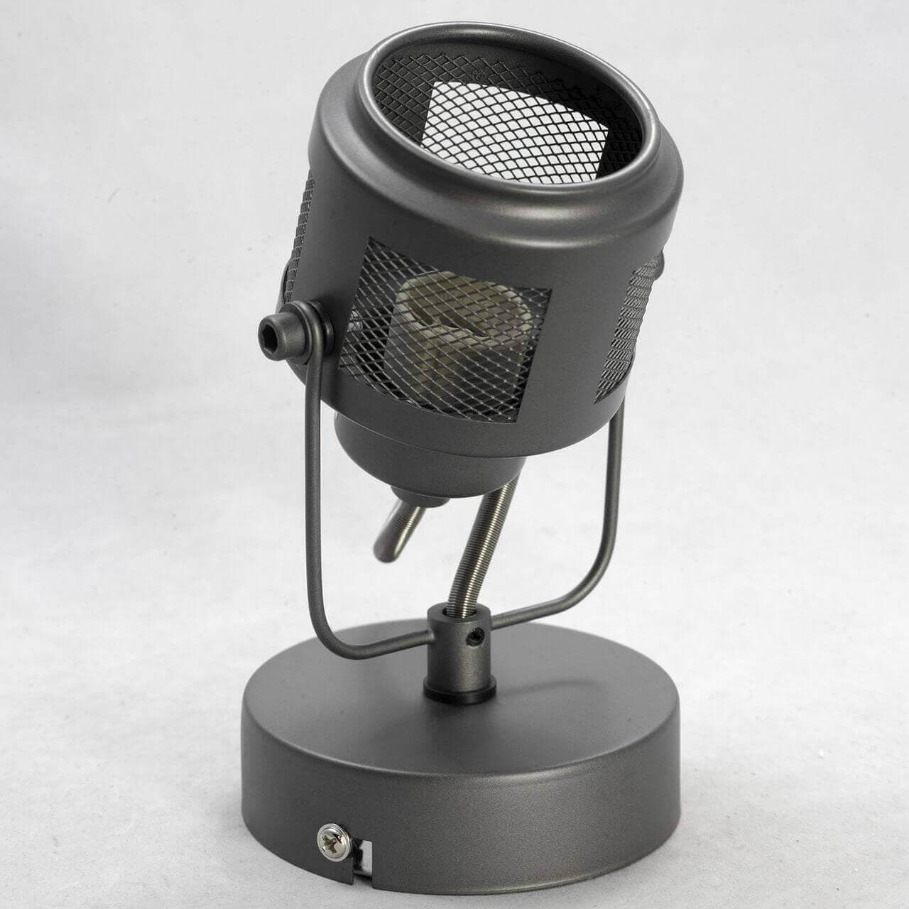 Lussole LOFT Металл Серый /  Металл Светильник настенно-потолочный GU10 5,5W GRLSP-8045 — миниатюра 3